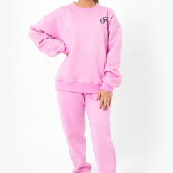 Relaxed Oversized Crew Sweatsuit (Women) | RO-424 |